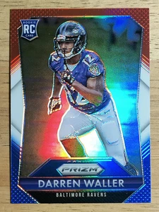 2015 Panini Prizm Prizms Rosso Bianco e Blu #221 Darren Waller - Foto 1 di 2