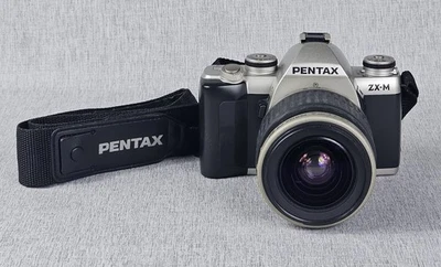 Pentax ZX-M 35mm Film Camera SMC Pentax-FA 80mm Lens Neck Strap Tested - Image 1 of 4