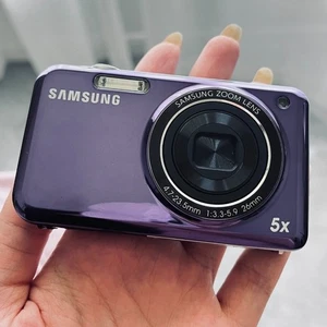 Samsung PL120 14.2 MP Dual LCD Vintage Digital Camera Selfie Screen with Battery - Picture 1 of 26