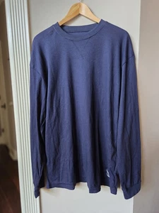 Buffalo Outdoors Thermal Henley Men's Size XL Waffle Knit Crewneck Shirt NWT - Picture 1 of 5