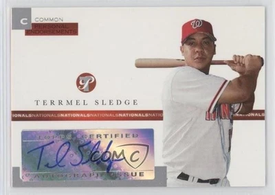 2005 Topps Pristine Personal Endorsements Common /497 Terrmel Sledge Auto - Image 1 of 2