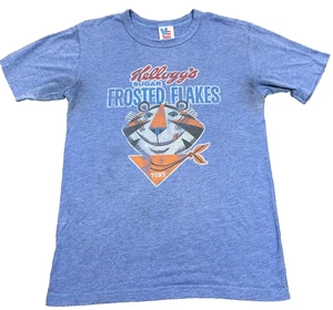 Maglietta Junk Food Kellogg's Frosted Flakes Tony the Tiger maglietta blu piccola adulto - Foto 1 di 10