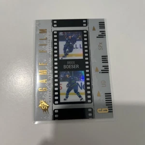 2024-25 SPx Brock Boeser Game Film Stone #GF-5 - Picture 1 of 2