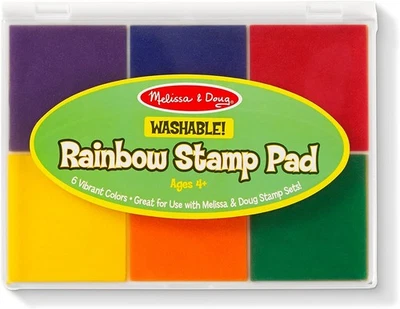 3 Pack - Melissa & Doug Stamp Pad-Rainbow - MD1637 - Bild 1 von 4