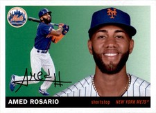 2020 Topps Archives #84 Amed Rosario New York Mets