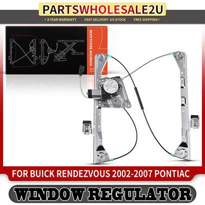 Регулятор заднего правостороннего стеклоподъемника с двигателем для Buick Rendezvous 02-07 Pontiac Aztek - Изображение 1 из 4