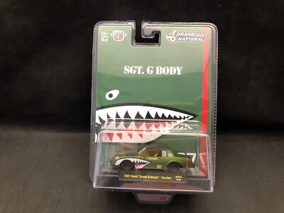 M2 Machines Shark Mouth Sgt. G Body 1987 Buick Grand National Custom HS55 - Image 1 of 4