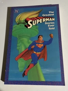 DC COMICS OOP THE GREATEST SUPERMAN STORIES EVER TOLD 50th Ann. Collected TPB - Picture 1 of 2