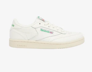 Reebok Club C 85 Vintage White Green GY7470 GS SZ 4Y-7Y Boys Womens - Picture 1 of 6