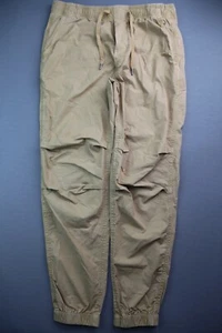 Men's 2019 American Eagle Chino Jogger Next Level Flex Brown Drawstring Small - Picture 1 of 7