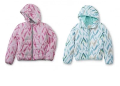 NEW Girls Canyon River Blues Hooded Bubble Coat Jacket Pink or Blue Size M 5/6 - Image 1 of 3