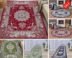 Traditional Rugs Bedroom Living Room Good Quality Round Rugs Made In TURKEY - Picture 1 of 49
