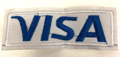 Patch Sew On Clothing Backpacks Hats Jackets CLASSIC VISE CREDIT MONEY CRAFTS A8 - Image 1 of 3