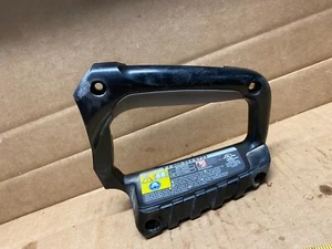 A pre-owned left side of rear handle from a Poulan Pro PP5020AV Chainsaw - Picture 1 of 2