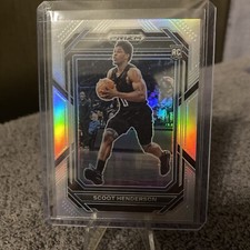 🔥Scoot Henderson🔥 Silver RC 2023-24 Prizm Draft Picks Blazers Rookie 