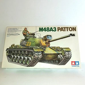 TAMIYA 1/35 CARROARMATO M48A3 PATTON KIT MONTAGGIO N0.120 - Foto 1 di 2