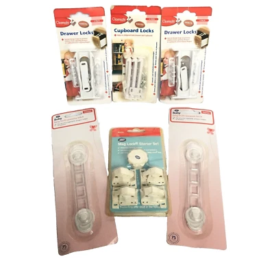 Boots Clippasafe Baby Toddler Safety Gadgets Mag Lock Drawer Cupboard Latches - Image 1 of 4