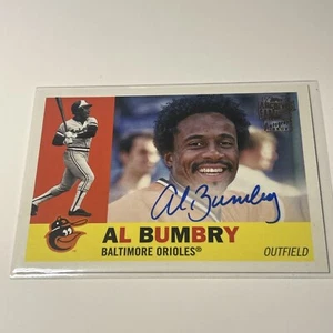 Al Bumbry Auto Orioles Fan Favorite 2022 Topps Archives - Picture 1 of 11