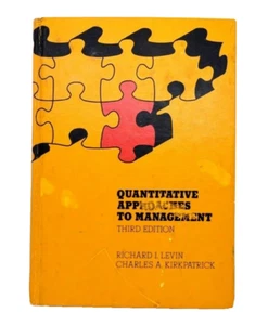 Quantitative Approaches to Management, 3rd Ed - Imagen 1 de 10