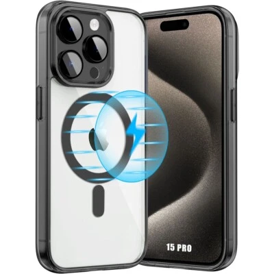 Coque Pour iPhone 15/15 Pro/15 Pro Max/15 Plus Luxe Rigide Avec Couvert Camera