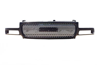 Fits~1999~2002~GMC Sierra 2000-2006 Yukon Front Upper Black Round Grill Grille - Image 1 of 4