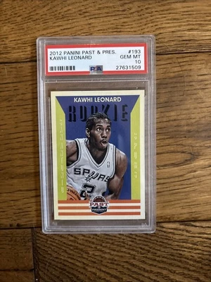 KAWHI LEONARD - 2012-13  #193 ROOKIE PSA 10 GEM MT - Image 1 of 2