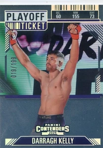 2025 Panini Contenders PFL DARRAGH KELLY #30 Playoff Ticket #19/199 - Picture 1 of 2