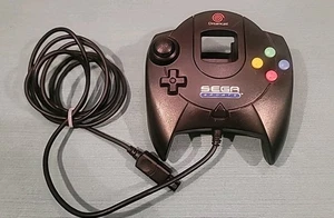 Black Sega Sports Controller Sega DreamCast Tested HKT-7700 Tested - Picture 1 of 7