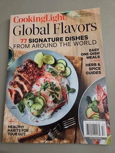 Global Flavors: Cooking Light Magazine 2025 ~ 77 Signature Dishes From The World - Picture 1 of 1