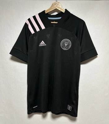 Camiseta deportiva de visitante Inter Miami Adidas 2019 2020 temporada inaugural para hombre grande Foto 1 de 4