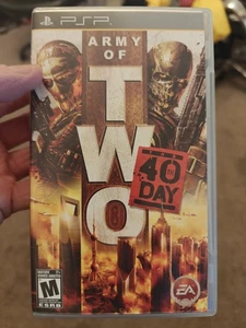 Army of Two: The 40th Day (Sony PSP, 2010) komplettes CIB Handbuch NEAR MINT! - Bild 1 von 5