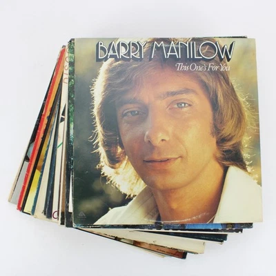 Vintage 70s 80s Top Artists Vinyl LP 33rpm Mixed Record Album Lot of 35 Rock Pop Foto 1 de 4