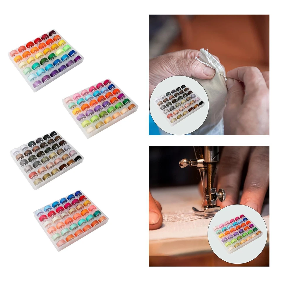 36x Sewing Thread Wear Resistant for Craft Supplies Sewing Machine Quilting - Image 1 of 1