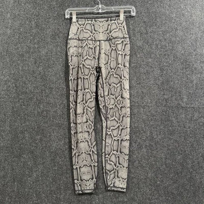 Varley Leggings Para Mujer XS Gris Estampado Serpiente Tiro Alto Yoga Pantalones Atléticos Gimnasio Foto 1 de 4