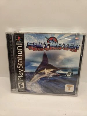 Saltwater Sport Fishing - PS1 Playstation Game Black Label - BRAND NEW SEALED - Image 1 of 3