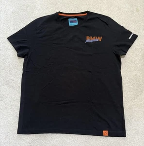 BMW Motorrad Hemd Herren Medium Schwarz Zubehör Motorrad Grafik Kurzarm - Bild 1 von 13