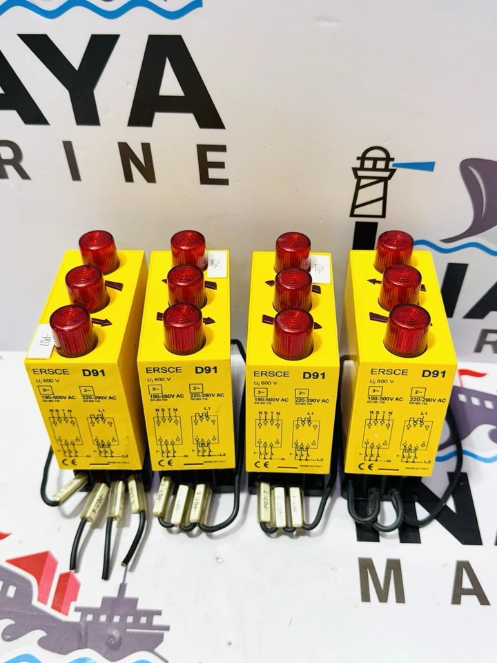 Ersce D91 RELAY 190-500V ac 50/60Hz 220-290V ac TESTED OK - Image 1 of 4