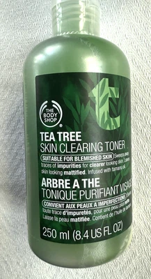 Nuevo de Lote Antiguo The Body Shop Tónico Árbol de Té Limpieza de la Piel Matificante Fórmula Original 8.4 Foto 1 de 4
