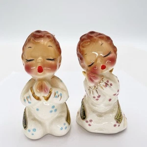 Lot 2 Josef Originals California Down To Sleep Engel Figur 3" Vintage *LESEN - Bild 1 von 9