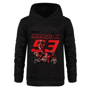 6-13 year old Marquez Motorcycle girls' hoodie made of pure cotton sweatshirt - Picture 1 of 26