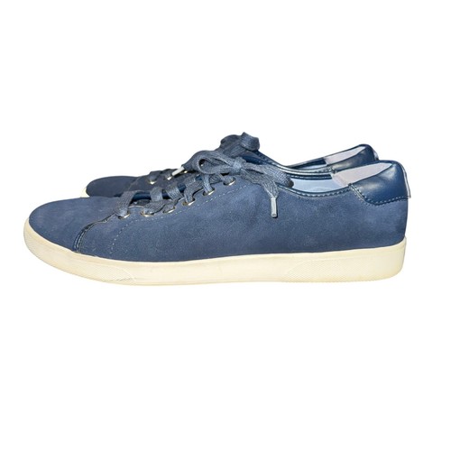 Sneakers Vionic Brinley donna taglia 9 5 blu tela scarpe basse supporto arco plantare