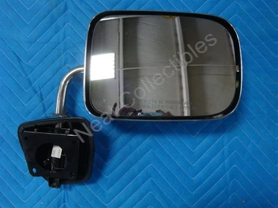 NOS OEM 6x9" Dodge Van 150 250 Manual Chrome Mirror 1992-93 Right Hand 55075000 - Image 1 of 4