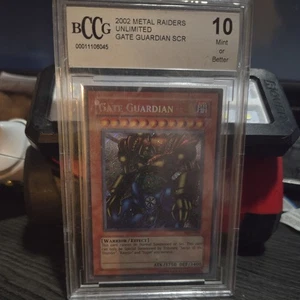 2002 Yu-Gi-Oh! MRD #000 Gate Guardian Metal Raiders BCCG 10 GM - Picture 1 of 1