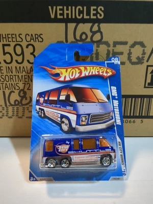 HOT WHEELS 2010 HW CITY WORKS GMC MOTORHOME #08/10 FACTORY SEALED W+ - Image 1 of 4