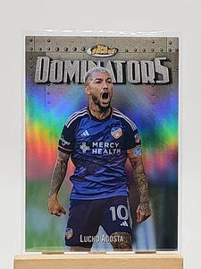 2024 Topps Finest MLS Lucho Acosta #DO-5 Dominators FC Cincinnati - Bild 1 von 2