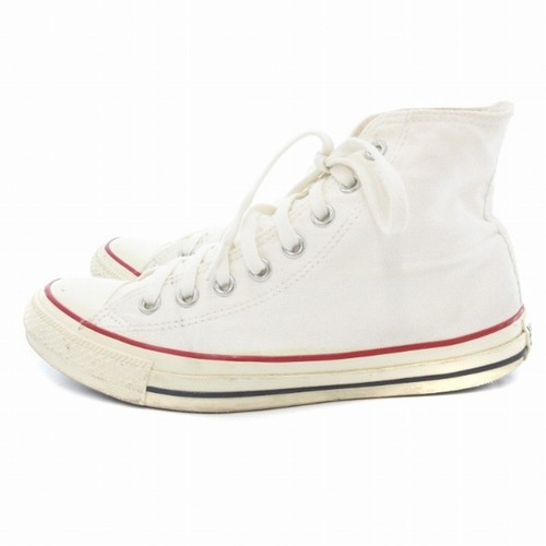 CONVERSE ALL STAR US COLORS HI SNEAKERS SCARPE TELA TAGLIO ALTO 25 5 CM BIANCO Usate