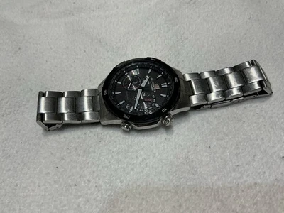 Reloj Casio Edifice EQW-560 Solar Radiocontrolado Japón Usado Foto 1 de 3