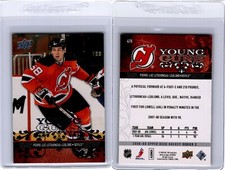 2008-09 Upper Deck Young Guns PIERRE-LUC LETOURNEAU #478 RC Rookie Devils