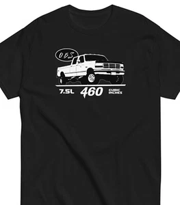 OBS Ford Truck Shirt, 7.5L 460 Big Block Engine, T-Shirt Uomo Taglie S-5Xl - Foto 1 di 13