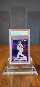 2022 Topps Chrome Update Sapphire Edition Purple #US284 /10 Michael Pineda PSA 9 - Picture 1 of 2